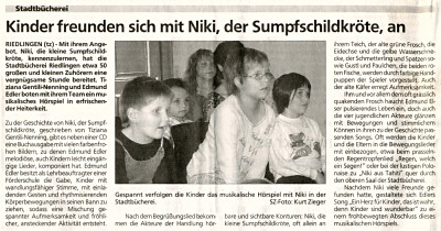 Schwäbische Zeitung 6. Juli 2005